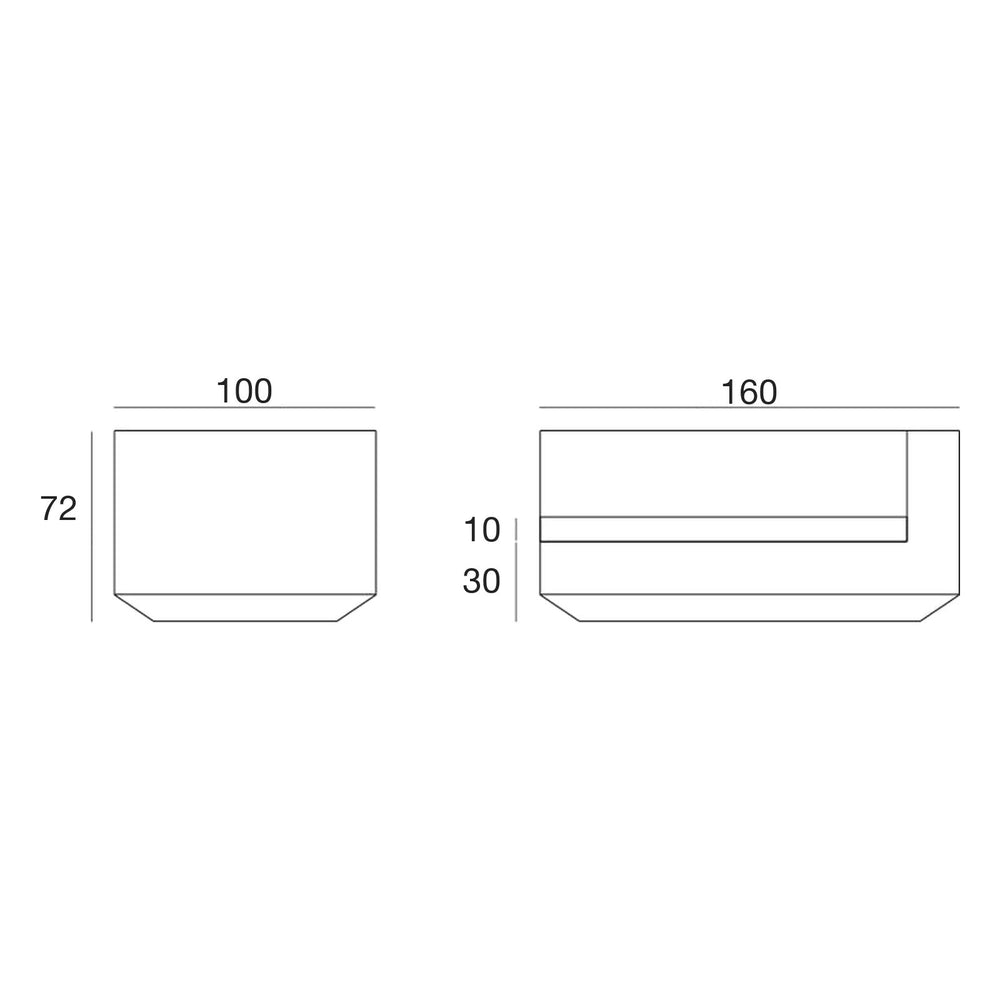 Schéma de dimensions, Vela - Modul links