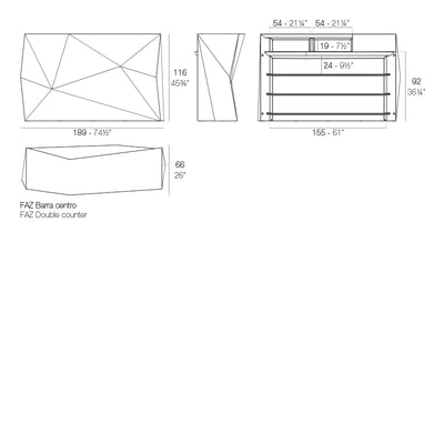 Bar FAZ -  Module Central LED