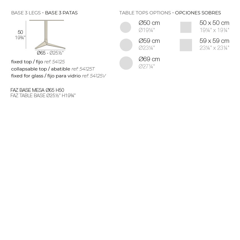 Table Basse - FAZ Ronde