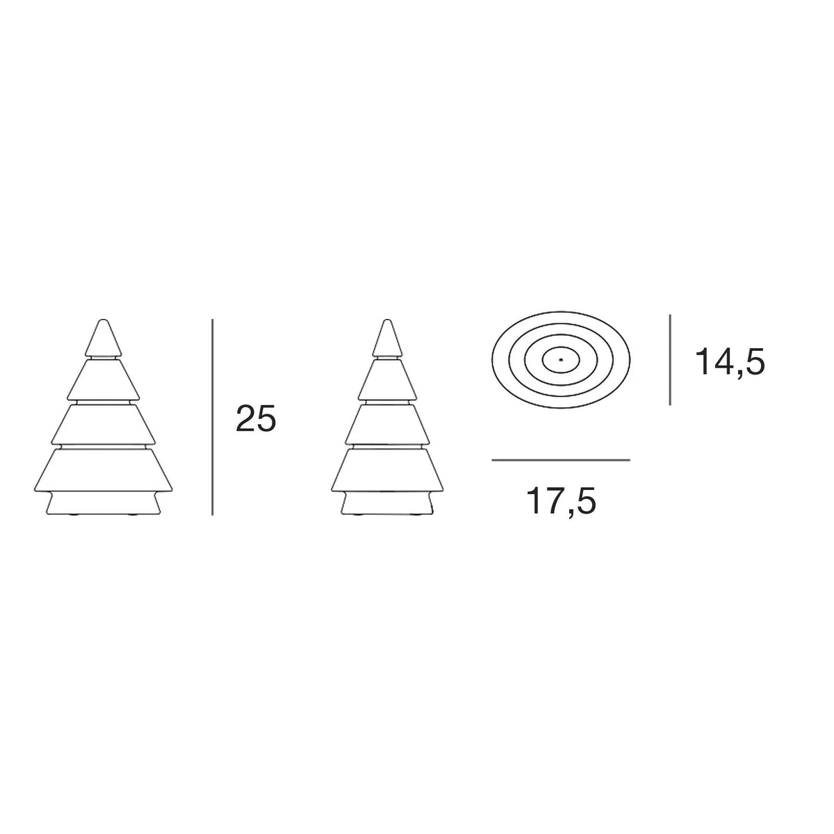 Leucht-Weihnachtsbaum - Forest