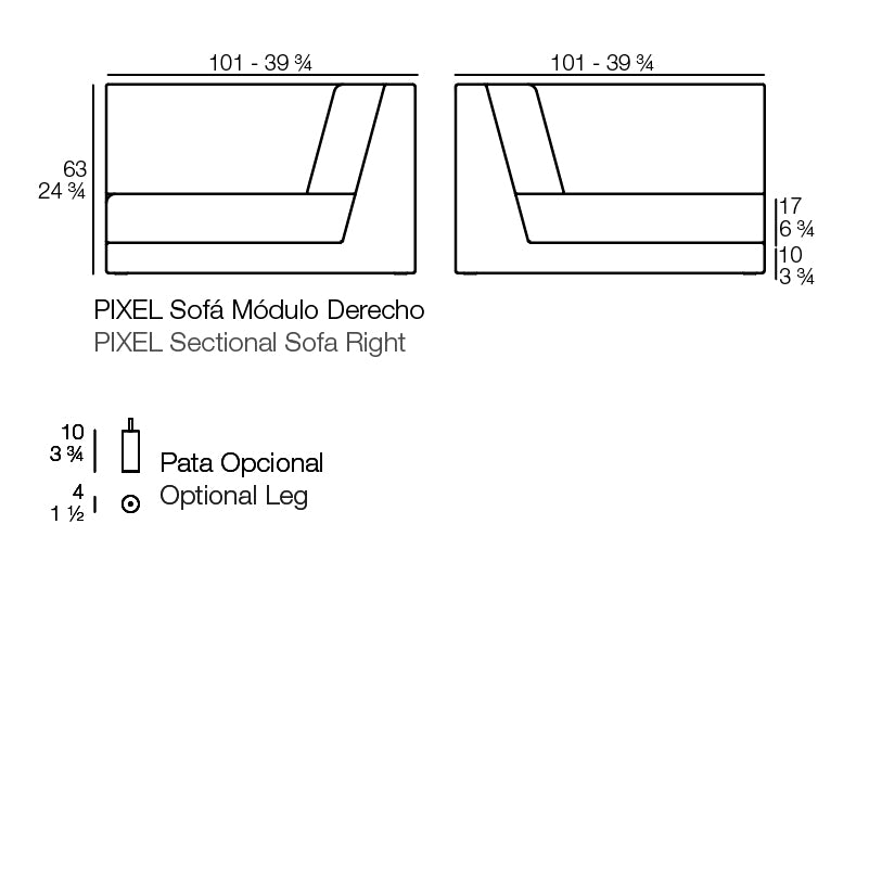Pixel - Module Droit