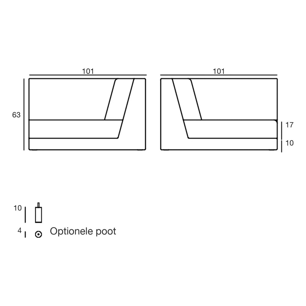 Maattekening, Pixel - Module linkerarm
