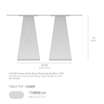 Table - Gatsby Ronde II