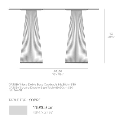 Table - Gatsby Carré II