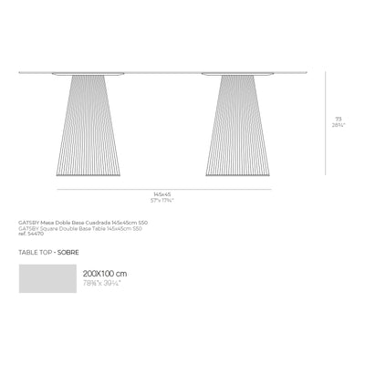 Table - Gatsby Carré II