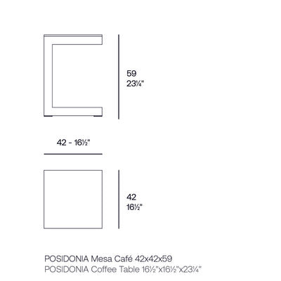 Table Basse - Posidonia