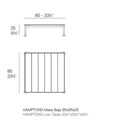 Table Basse - Hamptons