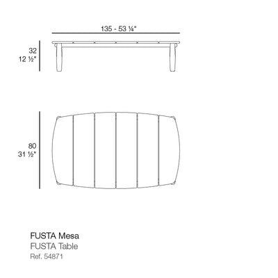 Table basse - Fusta
