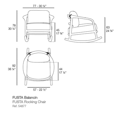 Fauteuil - Fusta