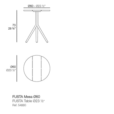 Table basse - Fusta