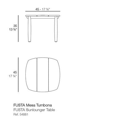 Table basse - Fusta