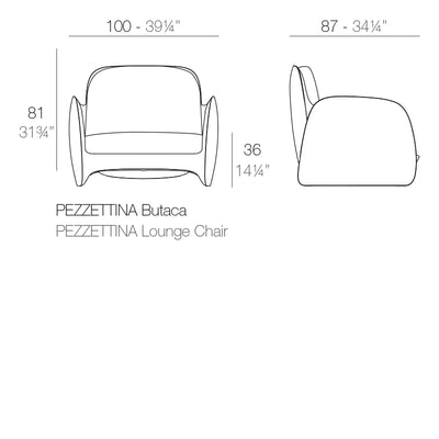 Fauteuil - Pezzettina