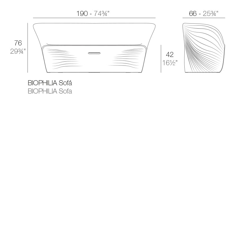 Canapé - Biophilia LED