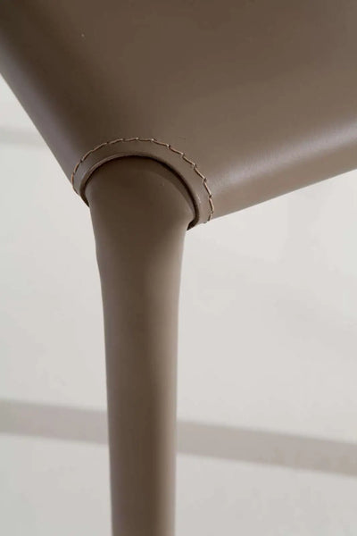 chaise salle à manger design cuir 