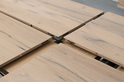 table industrielle extensible 12 personnes