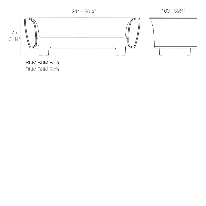 Canapé - Bum Bum LED