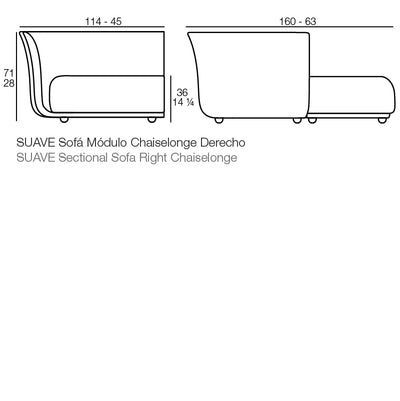 Suave - Méridienne Droite