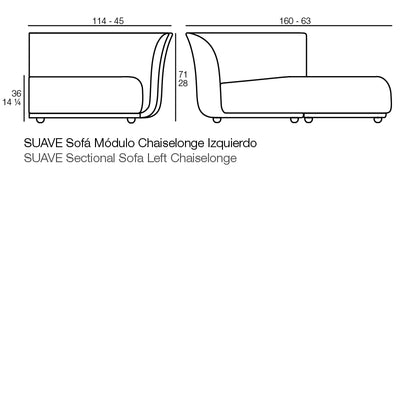 Suave - Méridienne Gauche