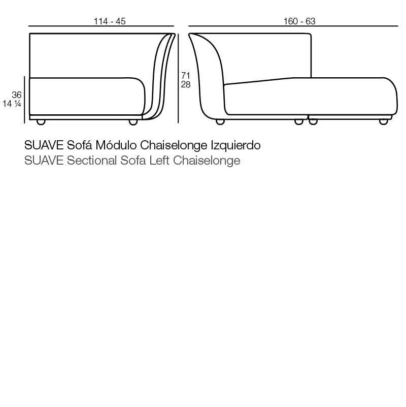 Suave - Méridienne Gauche