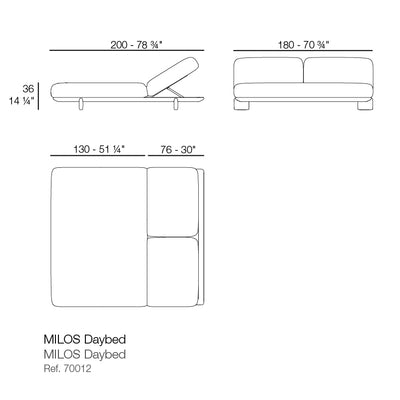 Daybed - Milos