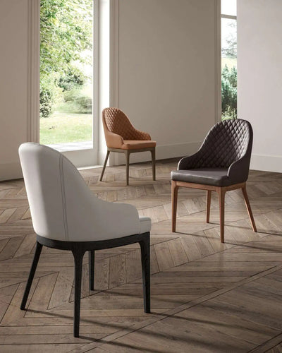 chaise design italien cuir 