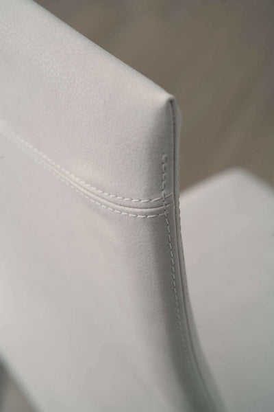 chaise cuir dossier haut