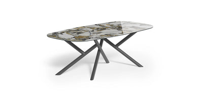 table céramique ovale