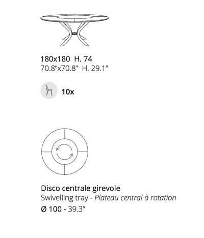 table a manger extensible noir