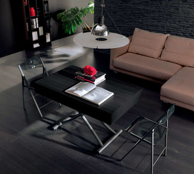 table basse transformable industrielle