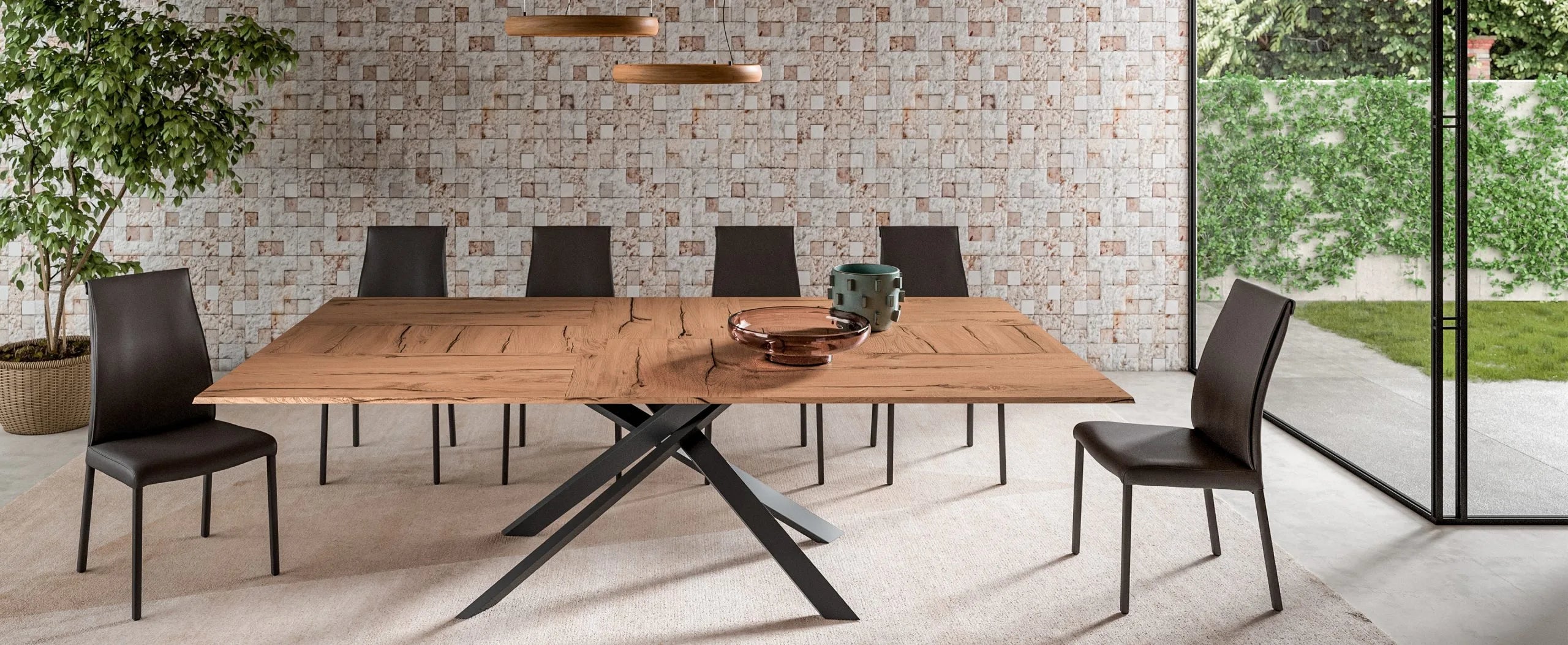 table à rallonge bois massif