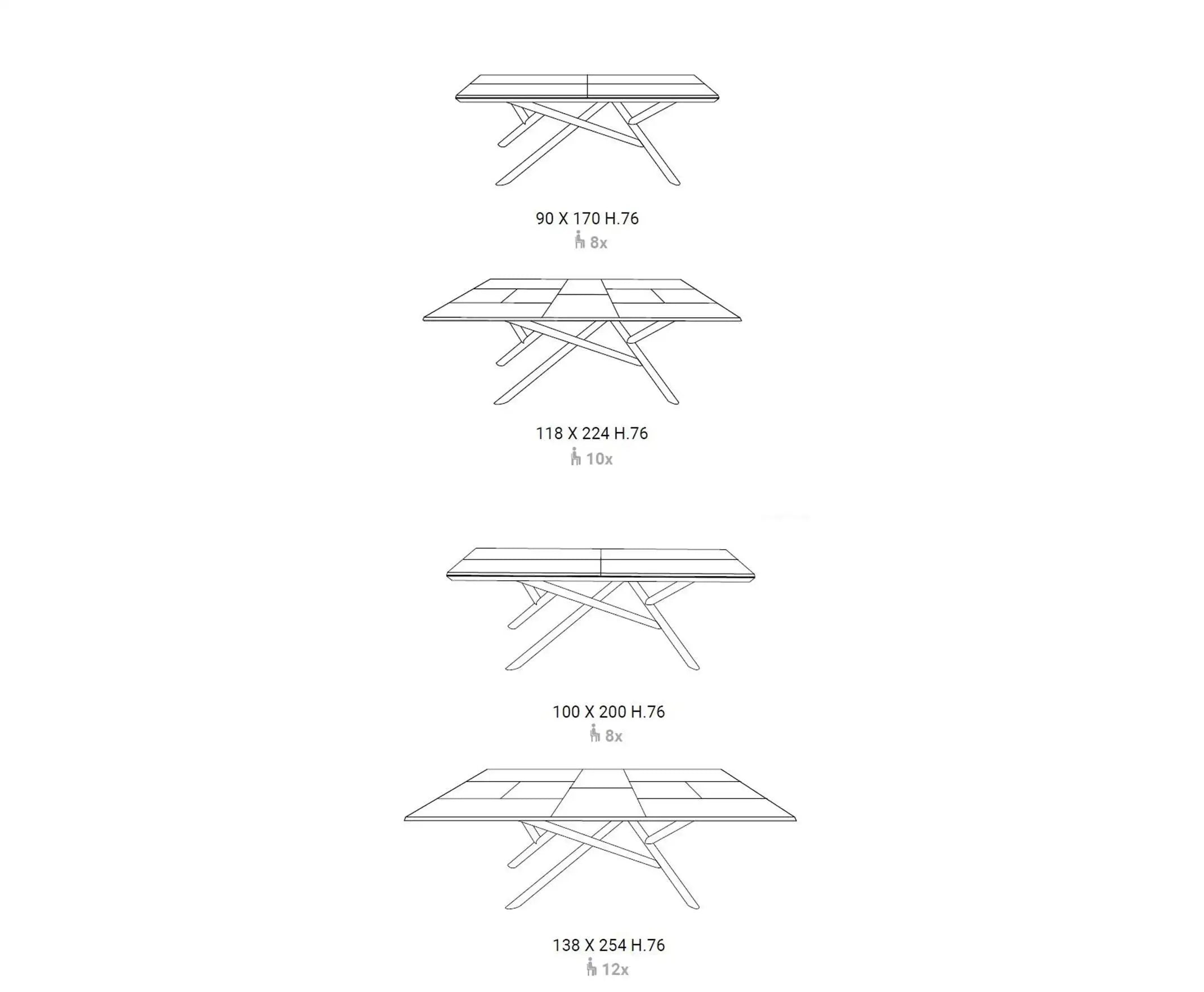 table marbre extensible