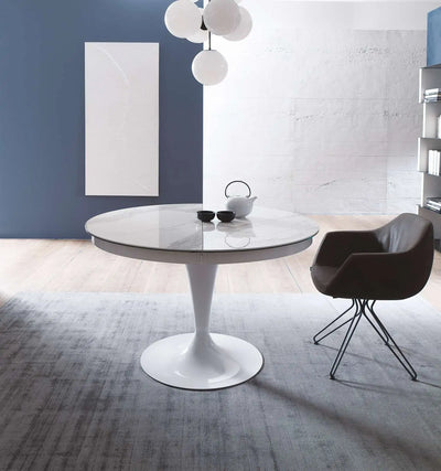 table design extensible pied central