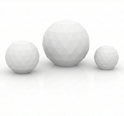 Lampadaire - Vases Boules