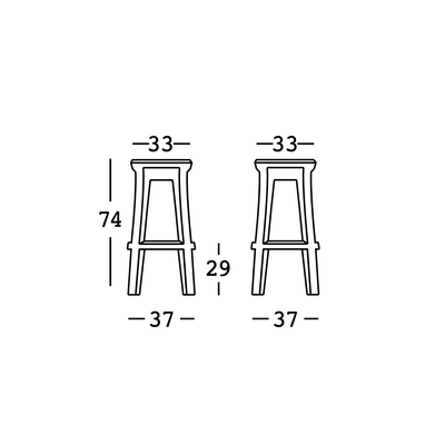 Ensemble Table & Chaises - Frozen
