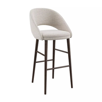 Chaise-Bar-Tissu-Bouclette