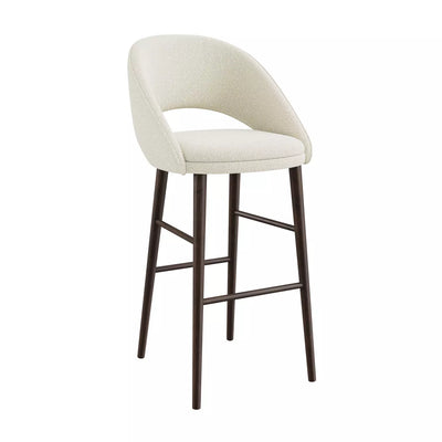 Chaise-Bar-Tissu-Bouclette