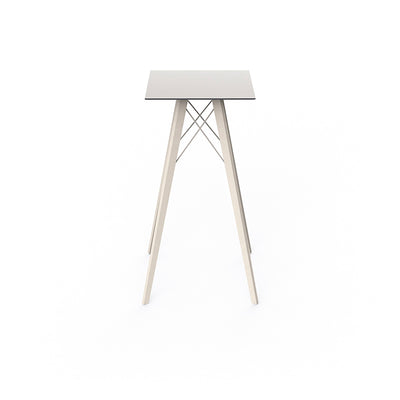 Table Haute - Faz Wood Carré