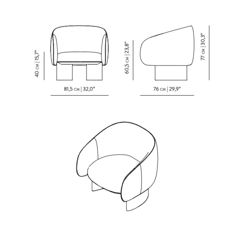 Chaise Salon <br> Nido