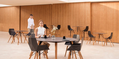 Tabouret Bar - FAZ Wood avec Accoudoirs