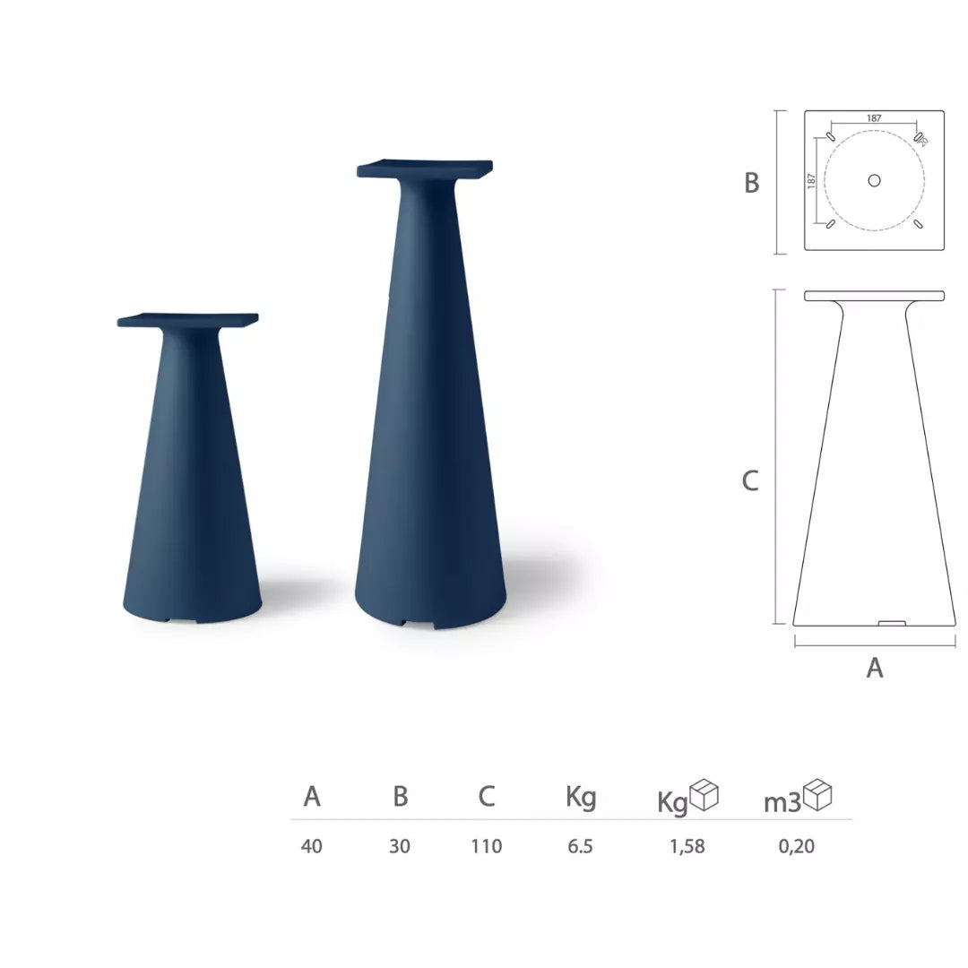 Ensemble Table & Chaises - Bar Tiffany dot
