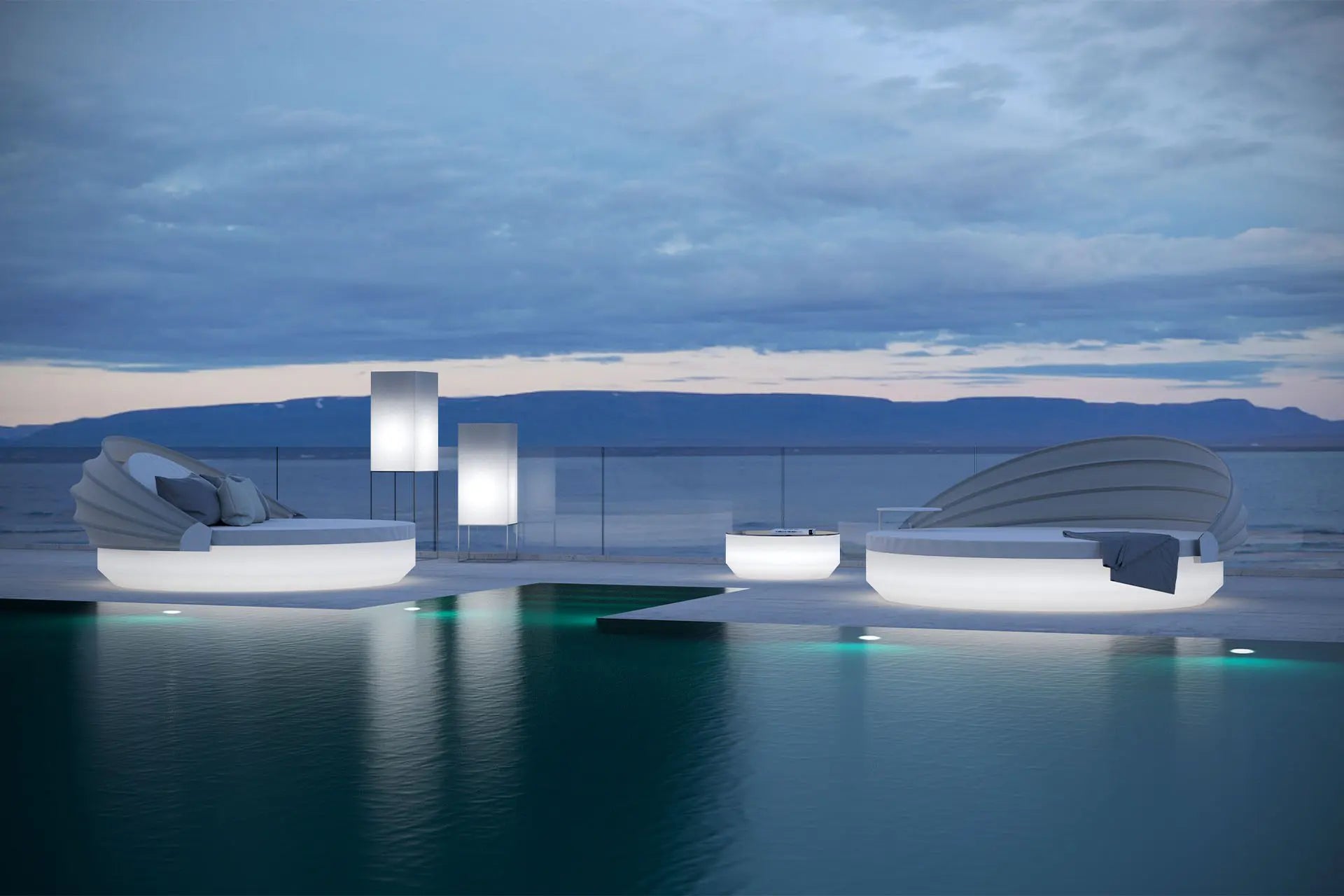 Table Basse - Vela LED