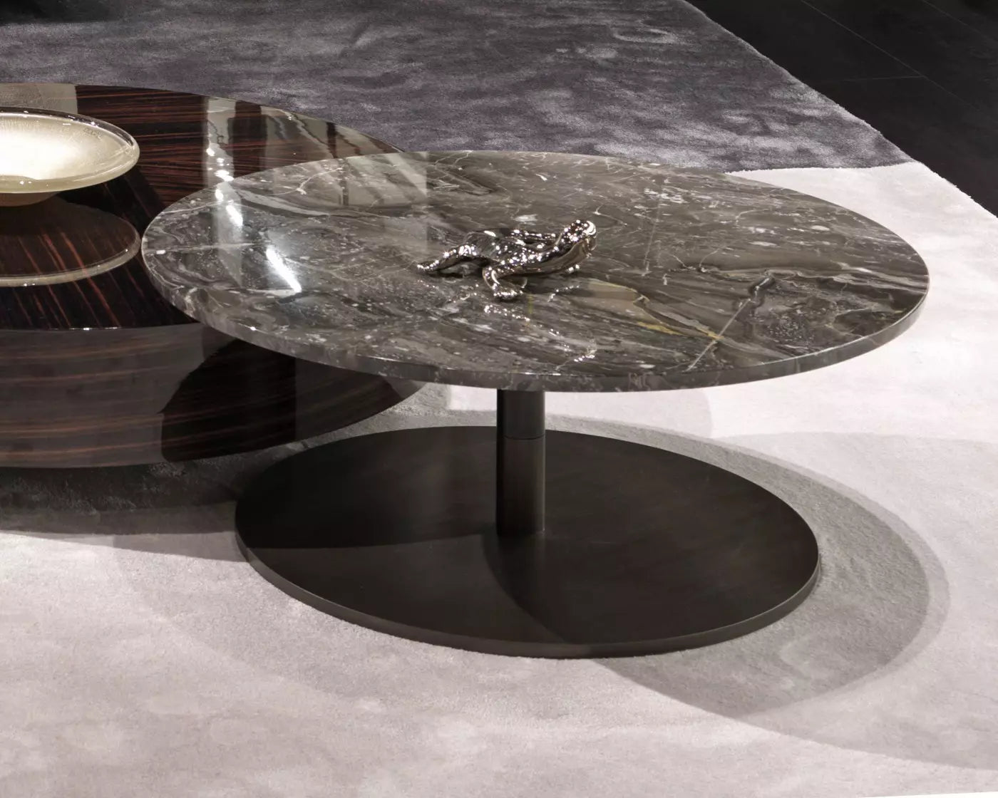 Table-Basse-Ronde-Marbre-Noir-pas-cher