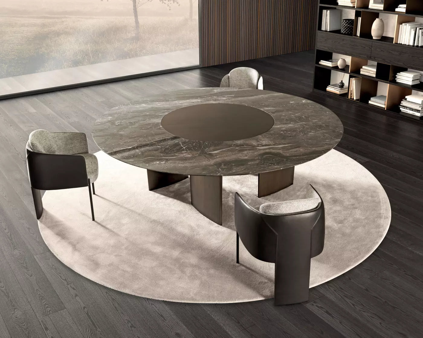 Table-Manger-Bois-Marbre-pas-cher