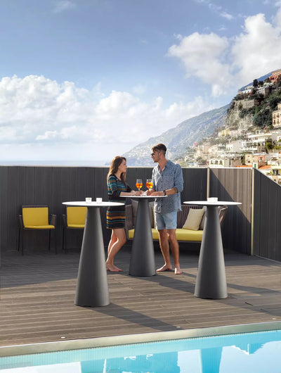 Ensemble Table & Chaises - Bar Tiffany dot