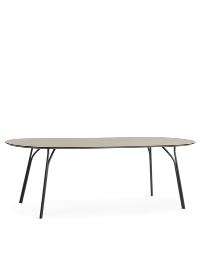 TableScandinaveOvalebeige