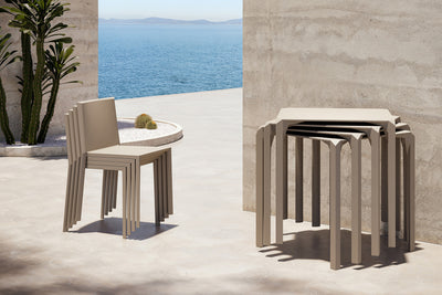 Table de Jardin - Quartz Carré