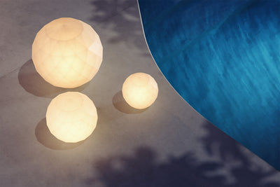 Lampadaire - Vases Boules