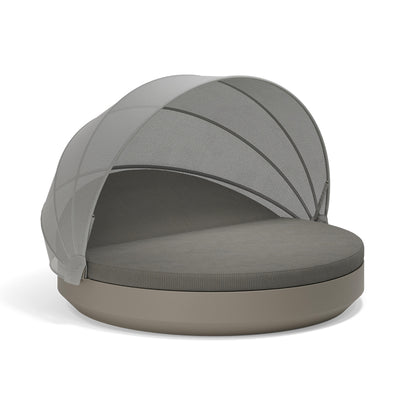 Daybed - Vela Rond Inclinable avec Auvent