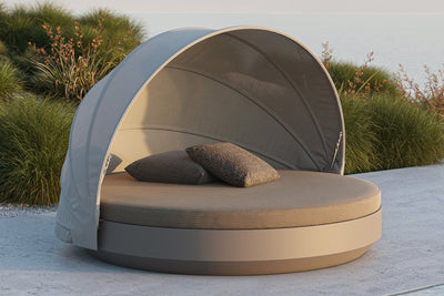 Daybed - Vela Rond avec Auvent