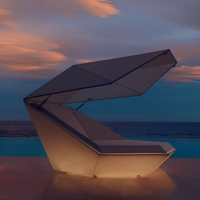 Daybed - Faz avec Auvent LED